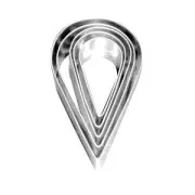 Set of mini metal cutters drop x5