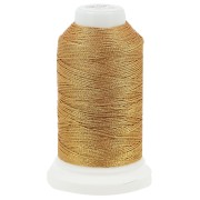 Liz metallic polyester thread size 10 - Gold n°340 x110m|raw }}