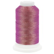 Liz metallic polyester yarn size 20 - Frosted Cherry n°345 x192m|raw }}