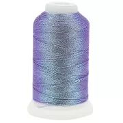 Fil en polyester Liz metallic taille 20 - Icy Purple n°346 x192m