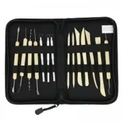 Storage case with 14 modelling tools x1