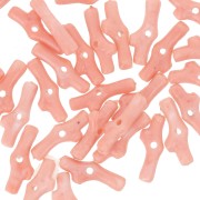 12x5mm Resin coral beads - Marbled coral x10|raw }}