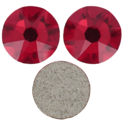 3 mm PureCrystal strass stickers - Light Siam x36