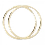 Gold filled Earrings hoops 30 mm x2