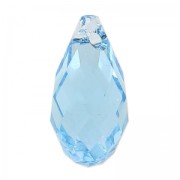 PureCrystal Drop 6010 17x8.5mm Aquamarine x1|raw }}