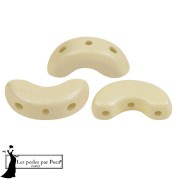 5x10mm Arcos® glass beads by Puca® - Vogue Stone Mat x10g