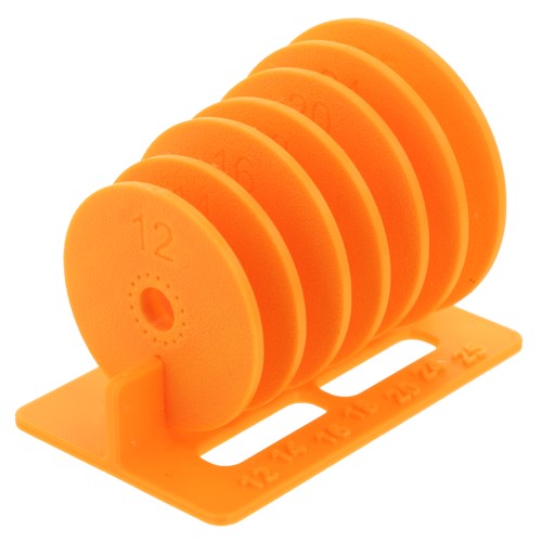 Peyote Bezel Starter Set 7 Sizes - Sunshine x1