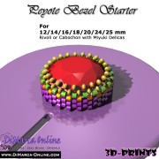 Peyote Bezel Starter Set 7 Sizes - Sunshine x1