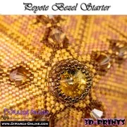 Peyote Bezel Starter Set 7 Sizes - Sunshine x1
