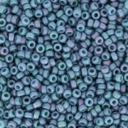 Miyuki Seed beads 15/0 2030 - Matte Metallic Steel Blue Luster x8g