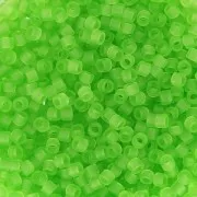 Miyuki Delica 11/0 DB1266 - Matte Tr Lime x 8g