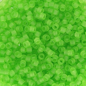 Miyuki Delica 11/0 DB1266 - Matte Tr Lime x 8g
