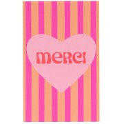 Jewelry cards - Merci cards - Orange - Fuchsia - Pink x10|raw }}