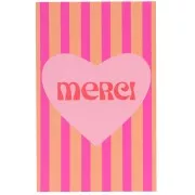 striped - Jewelry cards - Merci cards - Orange - Fuchsia - Pink x10 Jewelry cards - Merci cards - Orange - Fuchsia - Pink x10
