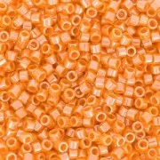 Miyuki Delica 11/0 DB1563 - Opaque Mandarin Luster x 8g