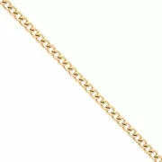 Rombo mesh chain 2.9 mm - open links - Stainless steel 316L Gold x50cm