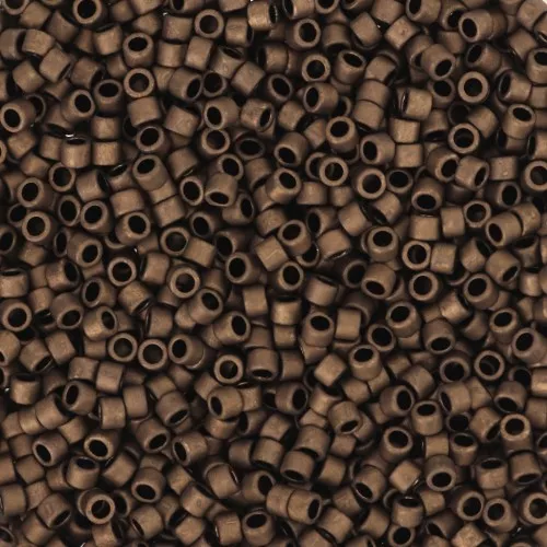 1.6mm Toho Aiko 11/0 TA01702 - Dark Copper Mat x4g