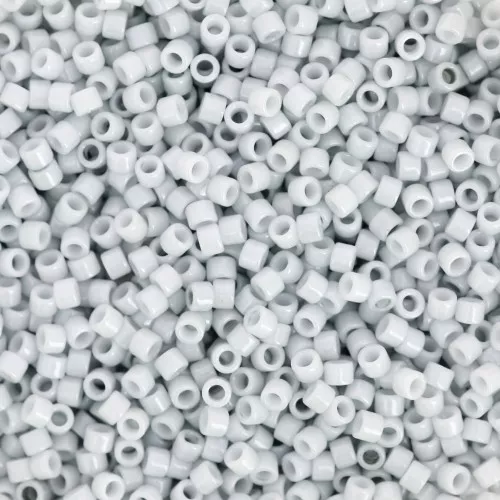 1.6mm Toho Aiko 11/0 TA011600 - Opaque Light Gray Luster x4g