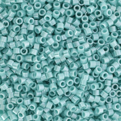1.6mm Toho Aiko 11/0 TA01132 - Opaque Turquoise Luster x4g