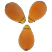 Drops 6x9mm Smoked Topaz  x25