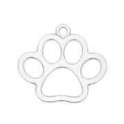 Sterling Sterling 925 dog's paw 14 mm  x1|raw }}