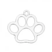 Sterling Sterling 925 dog's paw 14 mm  x1