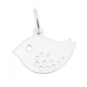 Sterling Sterling 925 bird charm 10mm x1