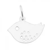 Sterling Sterling 925 bird charm 10mm x1
