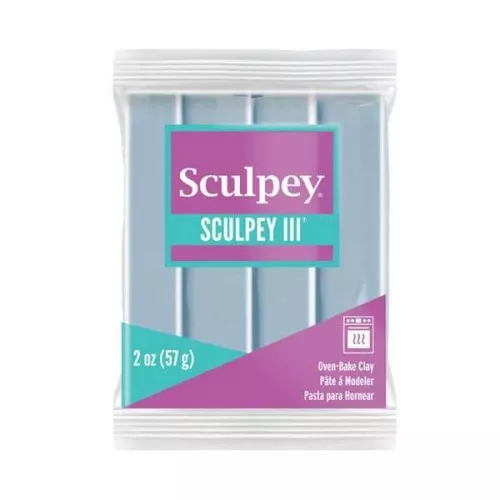 Sculpey III clay 57 gr - Arctic Blue (n°36) x1
