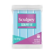 Sculpey III clay 57 gr - Aqua (n°55) x1|raw }}
