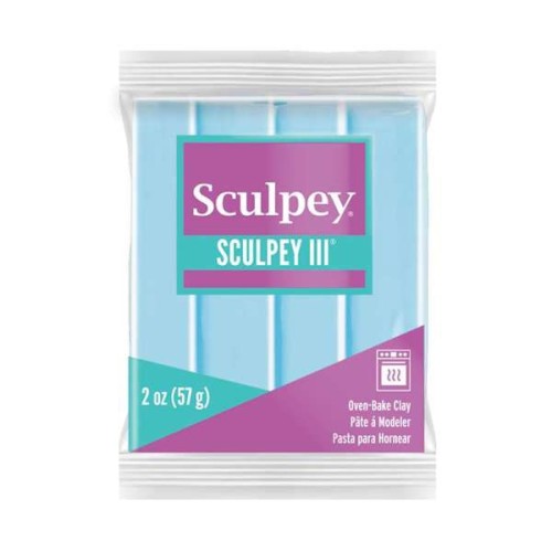 Sculpey III clay 57 gr - Aqua (n°55) x1