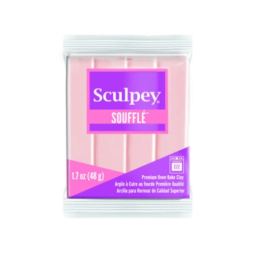 Sculpey Soufflé clay 48 gr - Almond Rose (n°6055) x1