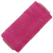 Linhasita waxed thread spool for micro macramé 0.35 mm - Bright Pink (1435) x448m|raw }}