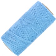 Linhasita waxed thread spool for micro macramé 0.35 mm - Mayan blue (1443) x448m|raw }}