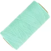 Linhasita waxed thread spool for micro macramé 0.35 mm - Mint Green (1444) x448m