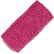 Linhasita waxed thread spool for micro macramé 0.5 mm - Bright Pink (1435) x335m|raw }}