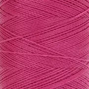 Linhasita waxed thread spool for micro macramé 0.5 mm - Bright Pink (1435) x335m