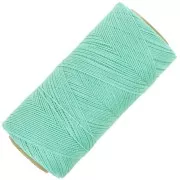 Linhasita waxed thread spool for micro macramé 0.5mm - Ice Mint (1436) x335m