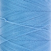 Linhasita Waxed Yarn Spool for Micro Macramé, 0.5 mm - Maya Blue (1443) x335m