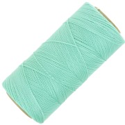 Linhasita waxed thread spool for micro macramé 0.5 mm - Mint Green (1444) x335m|raw }}