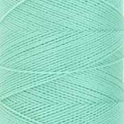 Linhasita waxed thread spool for micro macramé 0.5 mm - Mint Green (1444) x335m