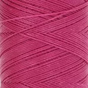 Linhasita waxed thread spool for micro macramé 0.75 mm - Bright Pink (1435) x228m