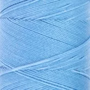 Linhasita waxed thread spool for micro macramé 0.75 mm - Mayan blue (1443) x228m