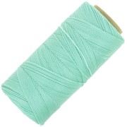 Linhasita waxed thread spool for micro macramé 0.75 mm - Mint Green (1444) x228m|raw }}