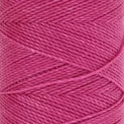 Linhasita waxed thread spool for micro macramé 1 mm - Bright Pink (1435) x168m