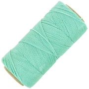 Linhasita waxed thread spool for micro macramé 1 mm - Menthe Glacée (1436) x168m|raw }}