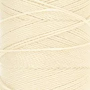 Linhasita waxed thread spool for micro macramé 1 mm - Light linen (1438) x168m