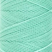 Linhasita waxed thread spool for micro macramé 1 mm - Mint Green (1444) x168m