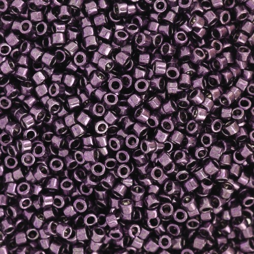 Miyuki Delica 11/0 DB0455 - Dark Plum Galvanized x8g