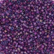 Miyuki Delica 11/0 DB1758 - Hot Pink Lined Aqua AB x8g|raw }}